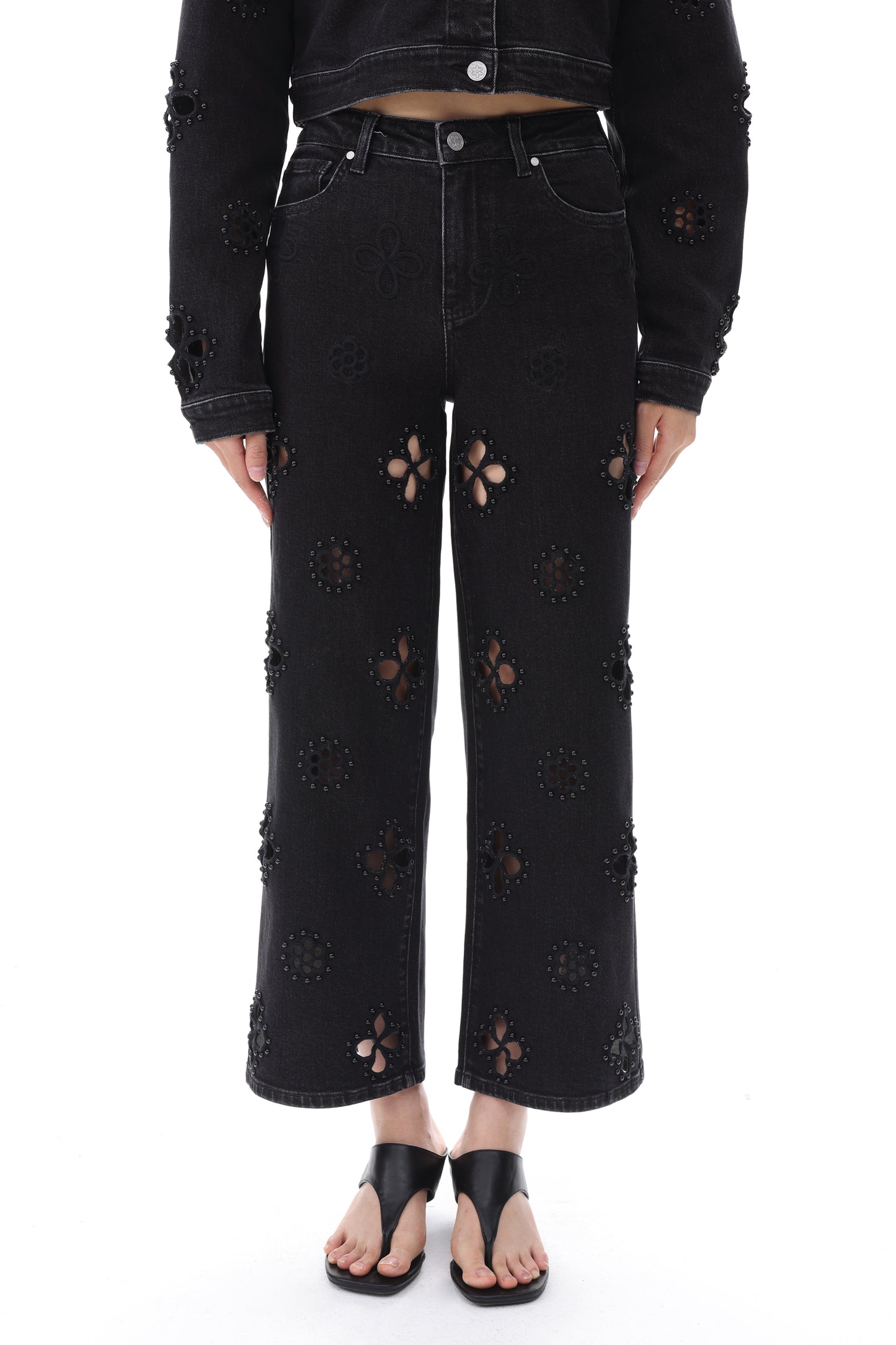 PARIS HIGH RISE STRAIGHT BYT5313 BLACK