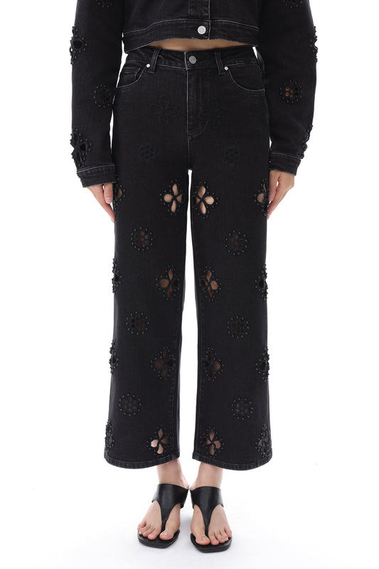 PARIS HIGH RISE STRAIGHT BYT5313 BLACK