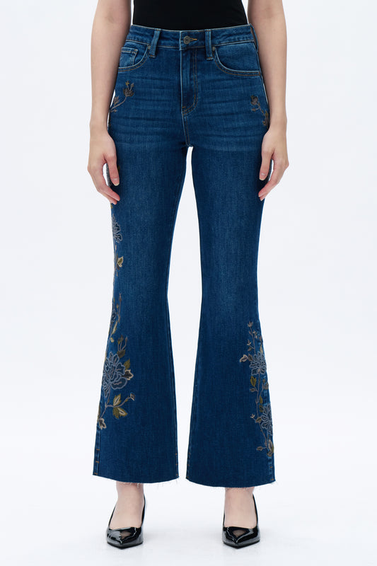 HIGH RISE FLARE LEG