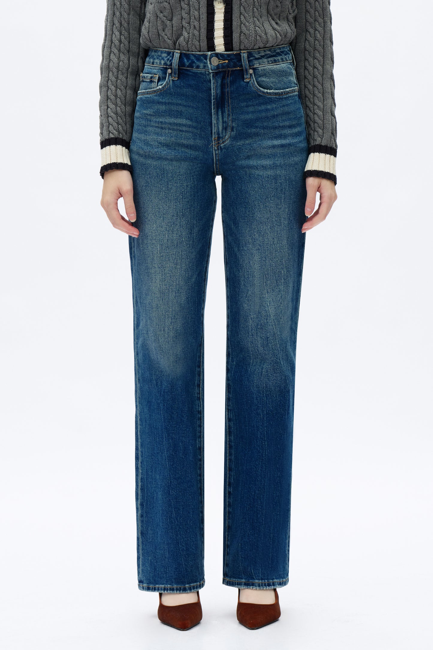 HIGH RISE STRAIGHT LEG