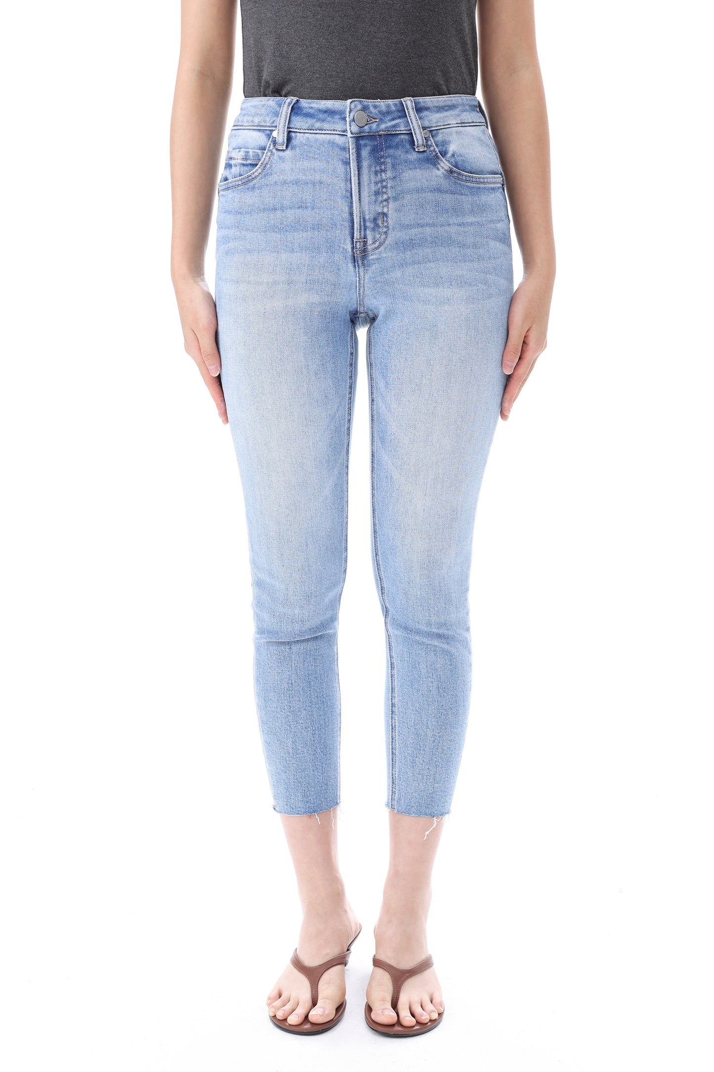 VIENNA MID RISE SKINNY CROPPED JEANS BYS2158
