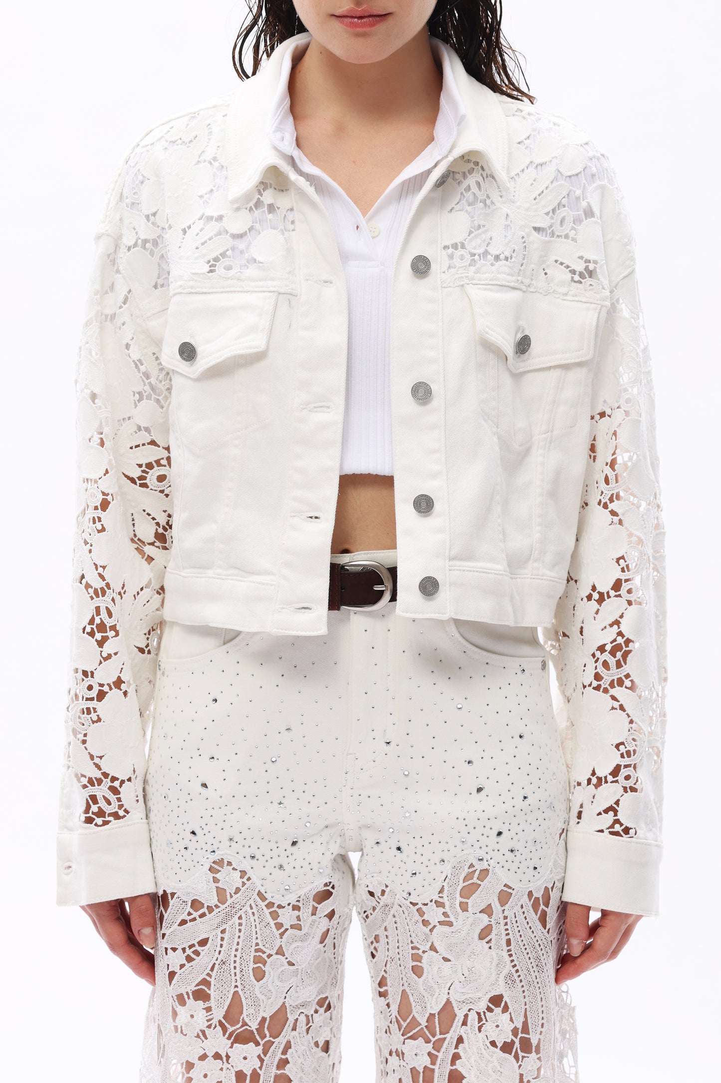 BROOKLYN LOOSE LACE JACKET