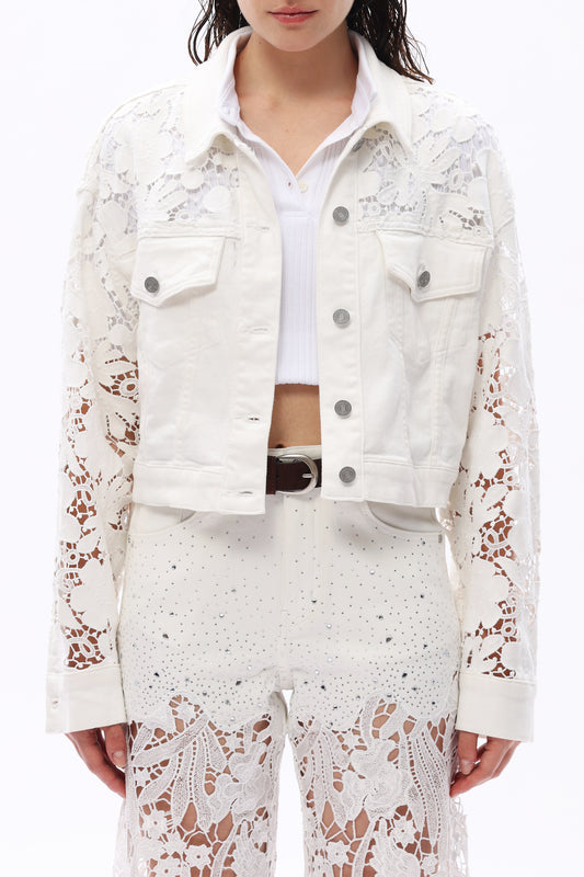 BROOKLYN LOOSE LACE JACKET