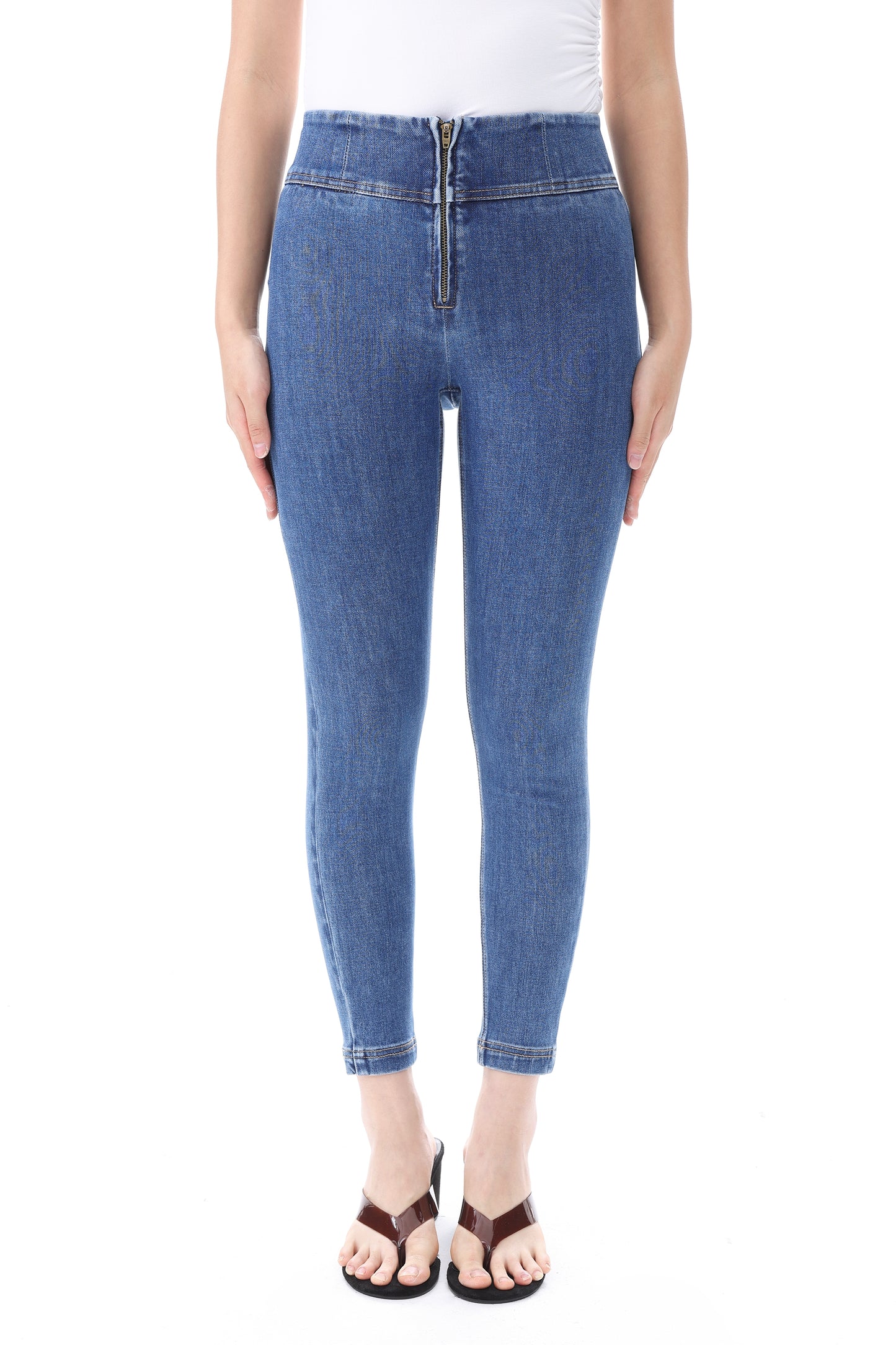 VIENNA HIGH RISE SKINNY CROPPED BYS2155