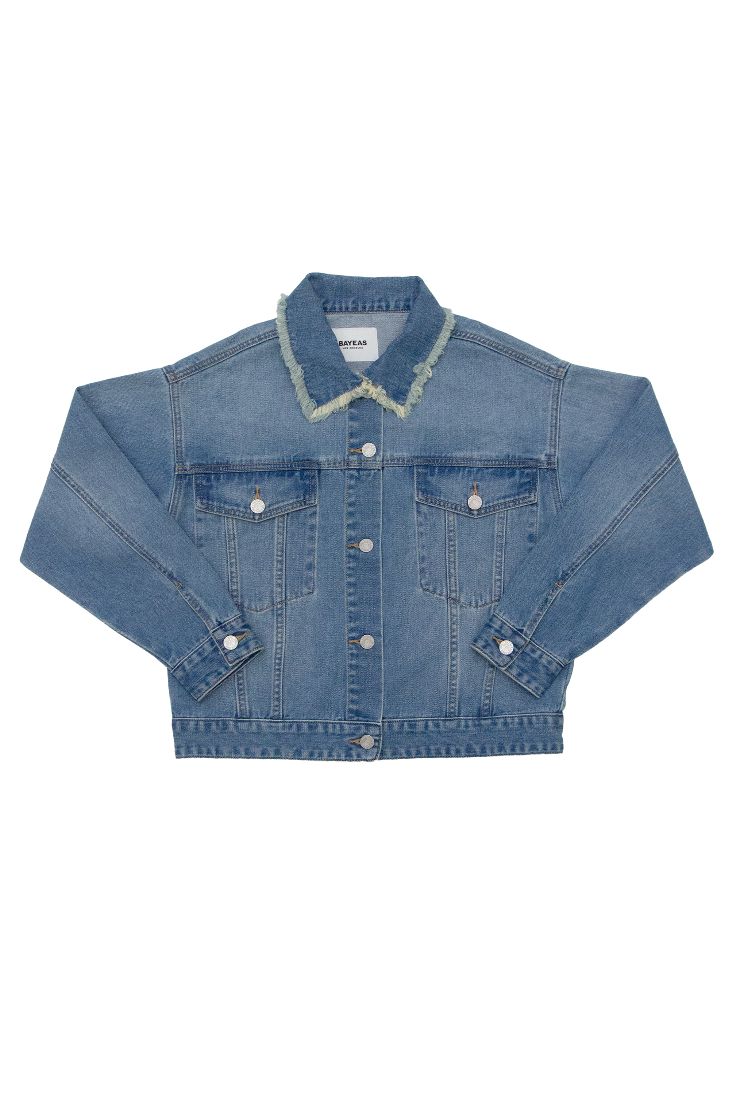 DENIM JACKETS BYJ9073 (DJFWR004) MEDIUM BLUE