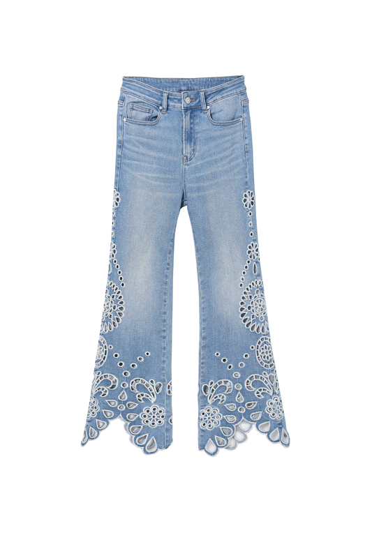 HIGH RISE FLARE LEG