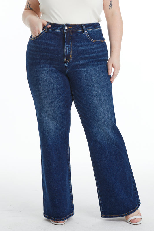 PLUS LINDA HIGH RISE WIDE LEG