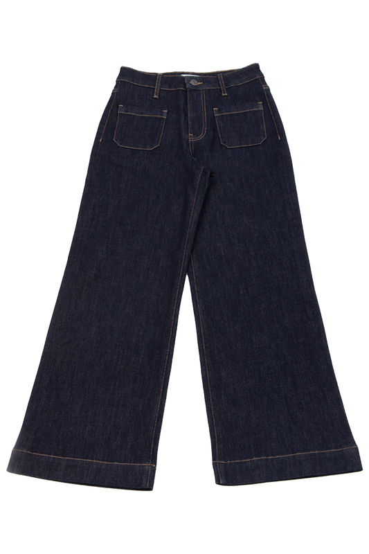 HIGH RISE WIDE LEG BYW8235 (BYJJ004) RINSE WASH
