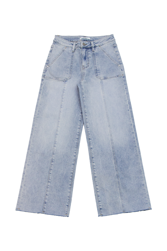 HIGH RISE STRAIGHT BYT5190 LIGHT BLUE