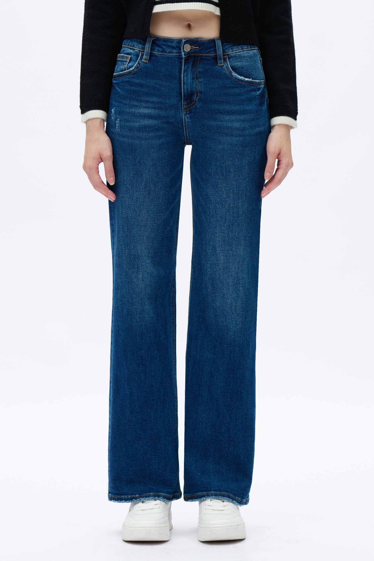 ALSA MID RISE WIDE LEG
