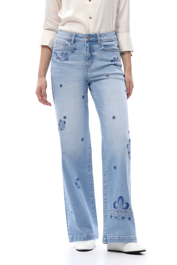 DUBLIN MID RISE STRAIGHT JEANS
