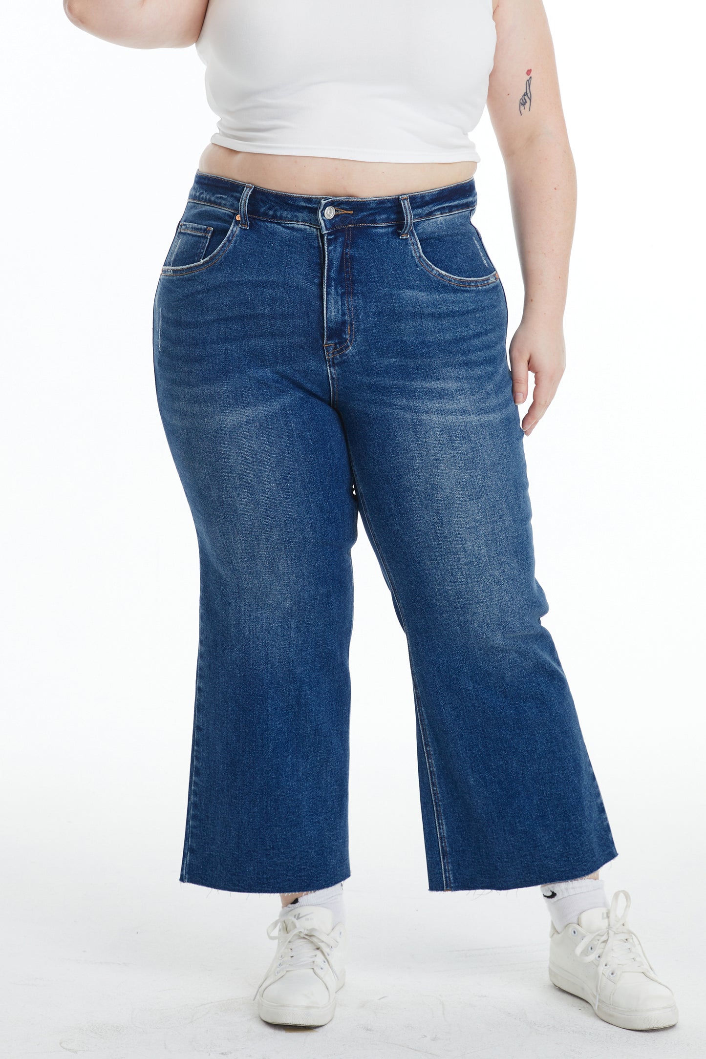 PLUS HIGH RISE WIDE LEG