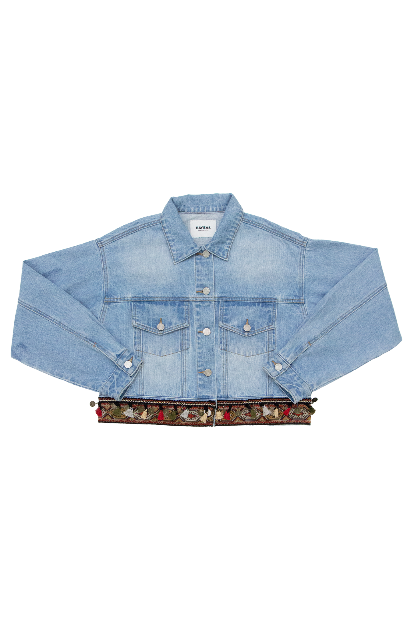 DENIM JACKETS BYJ9074 (DJFWR007) LIGHT BLUE