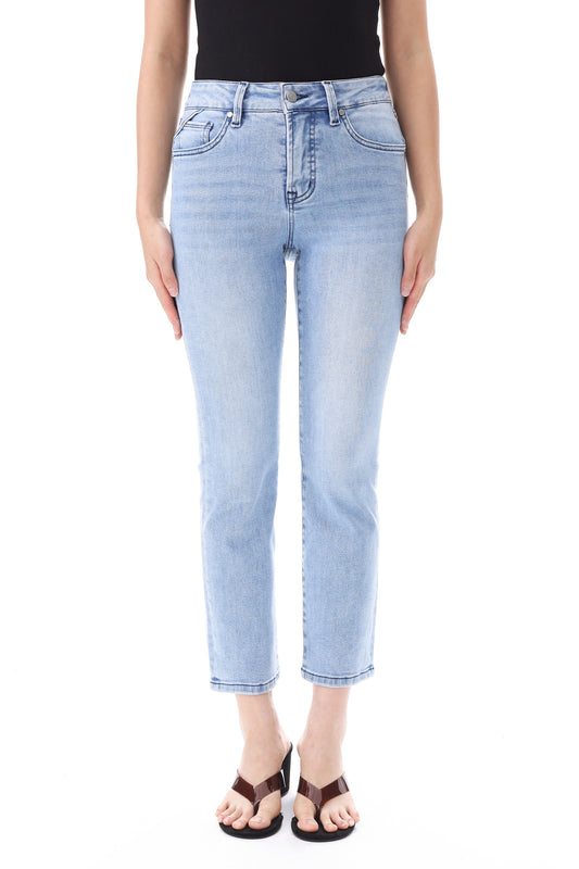 HONG KONG MID RISE SLIM STRAIGHT JEANS BYT5360