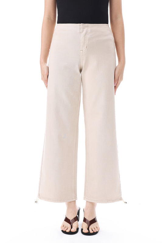 NEW YORK MID RISE WIDE LEG FULL PANTS BYW8434