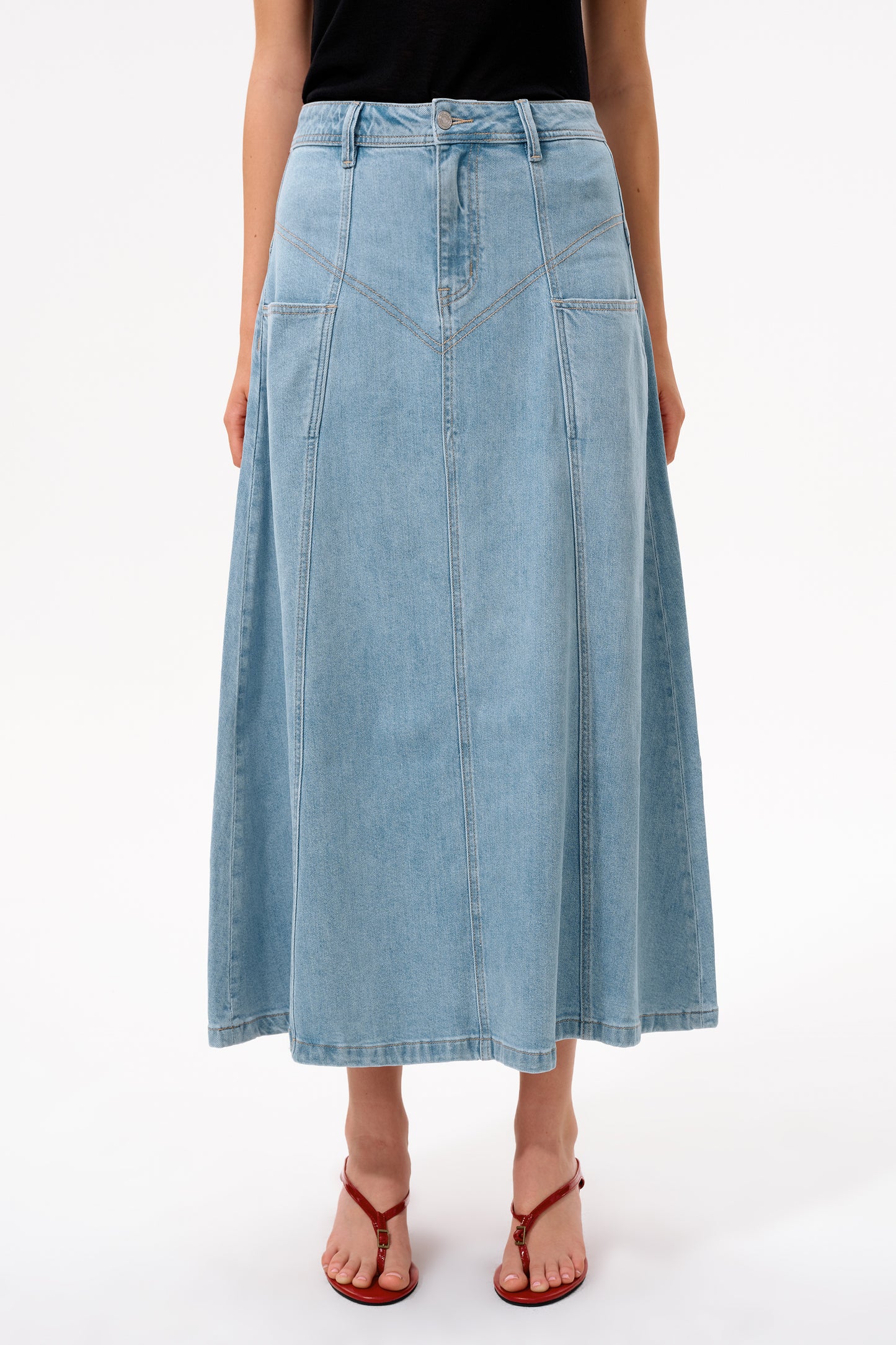 CAIUS MID RISE SKIRT
