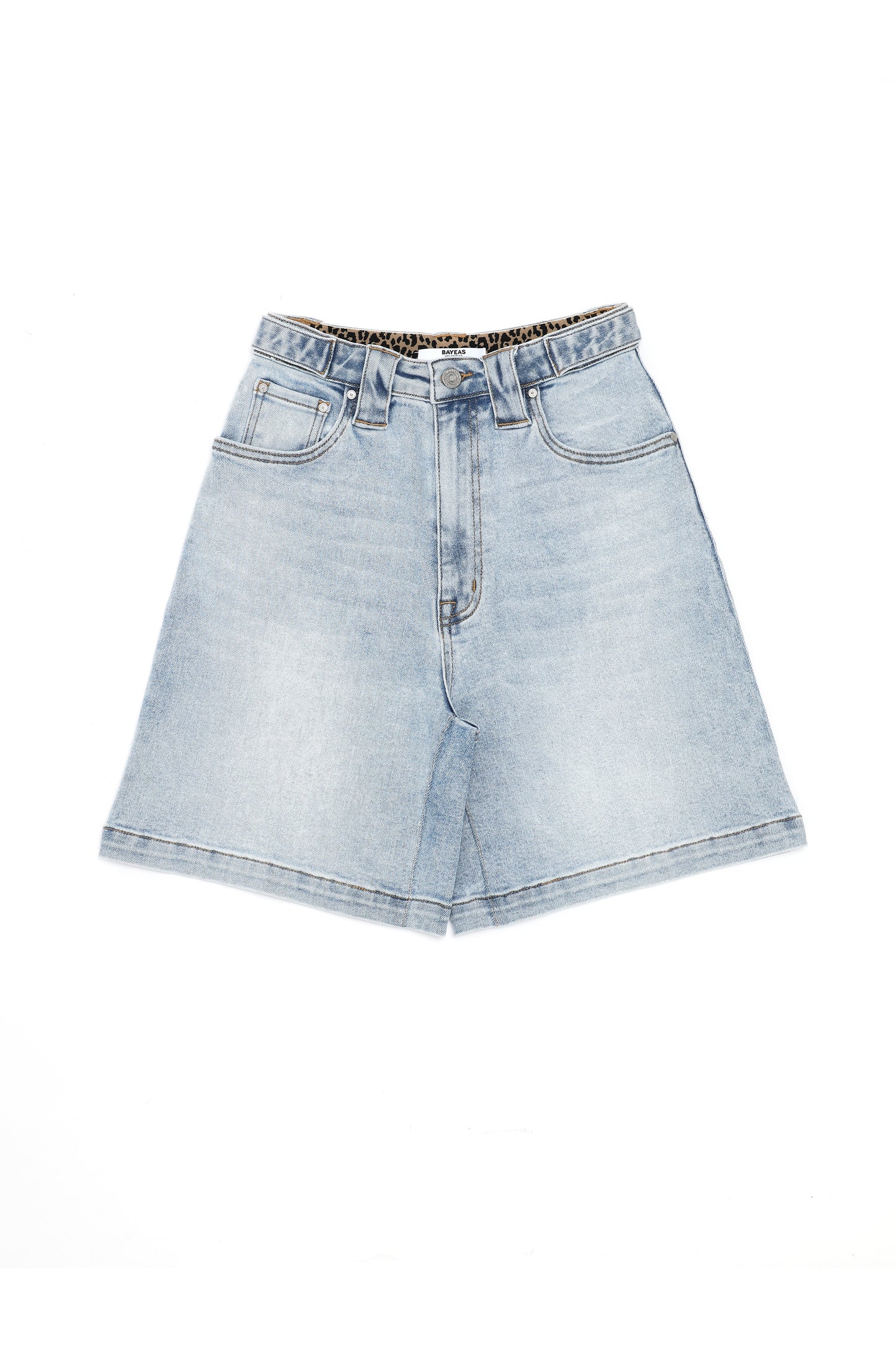 HIGH RISE SHORTS BYH6148 (BYMJ298) LIGHT BLUE