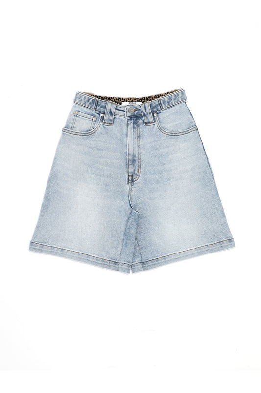 HIGH RISE SHORTS BYH6148 (BYMJ298) LIGHT BLUE