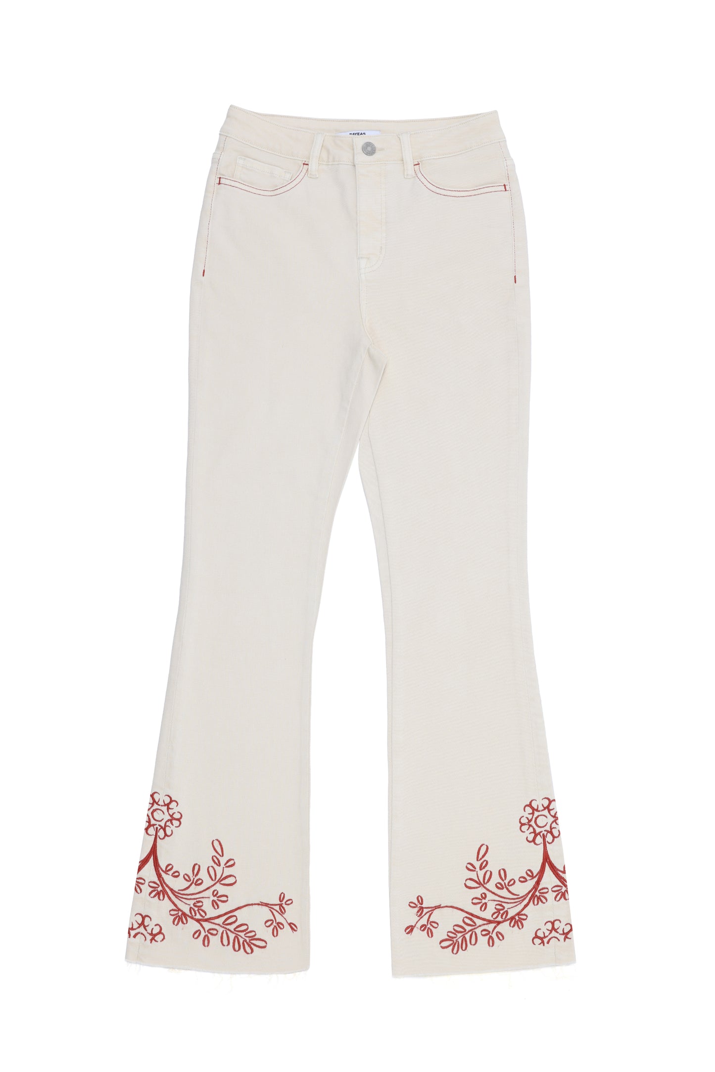 HIGH RISE BOOTCUT BYF1224 (BYMJ296) OFF WHITE