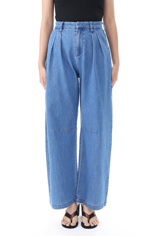 TOKYO M-HIGH RISE SLOUCHY BARREL FULL JEANS BYOX078