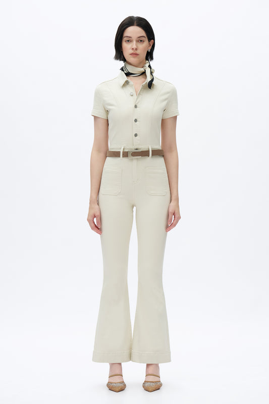 FLARE LEG JUMPSUIT
