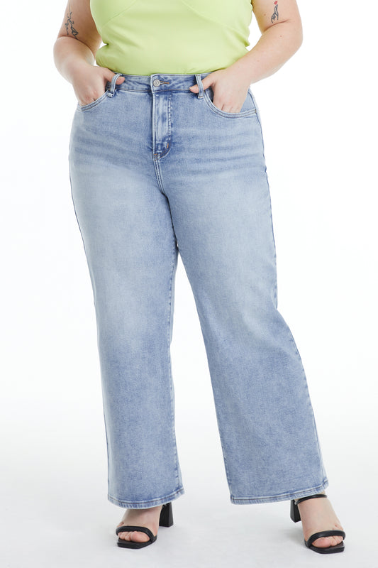 PLUS HIGH RISE WIDE LEG