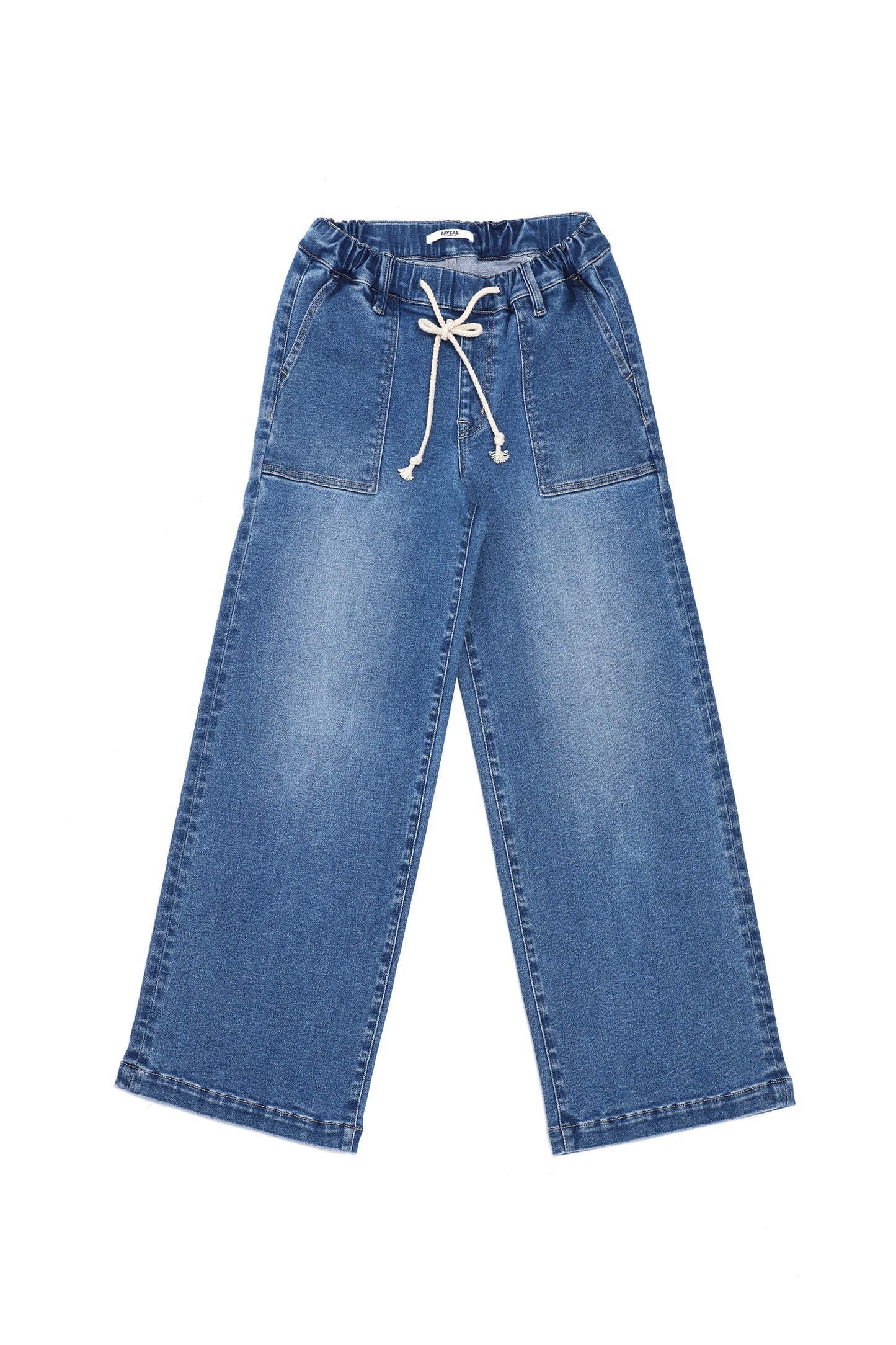 BRIAR HIGH RISE WIDE LEG BYW8289 (BYMJ287) MEDIUM BLUE