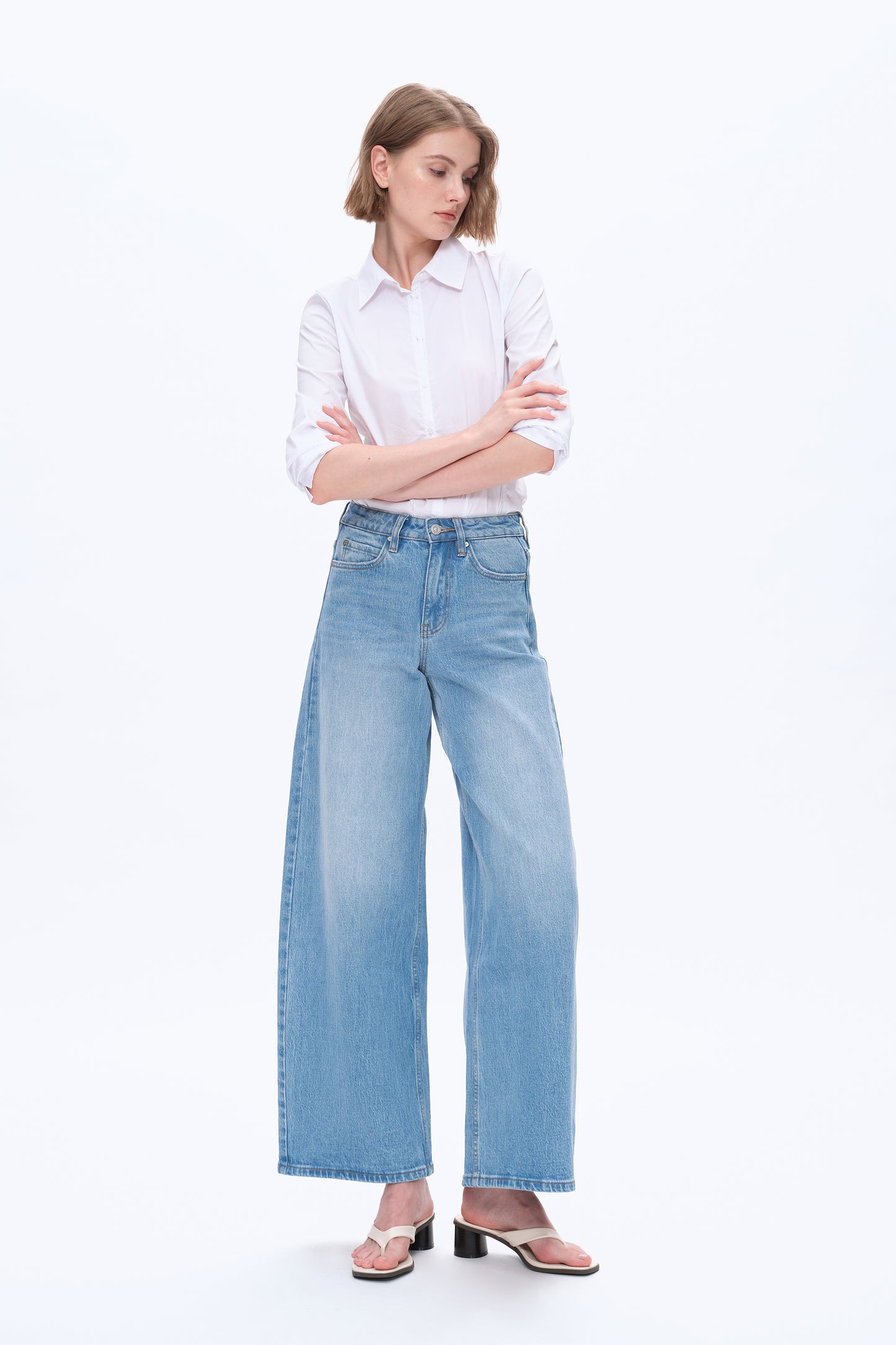 DAISY HIGH RISE WIDE LEG