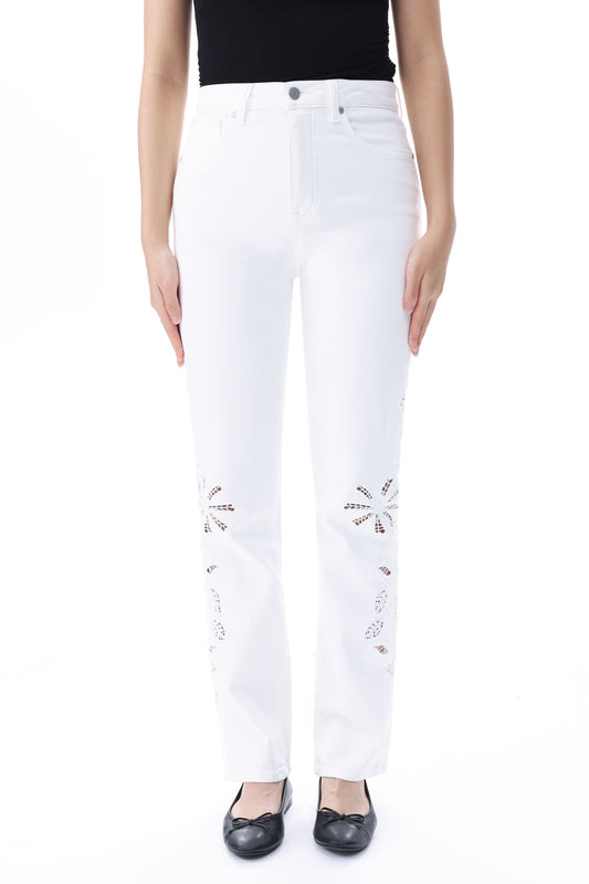 HONG KONG HIGH RISE 90'S STRAIGHT FULL PANTS BYT5362