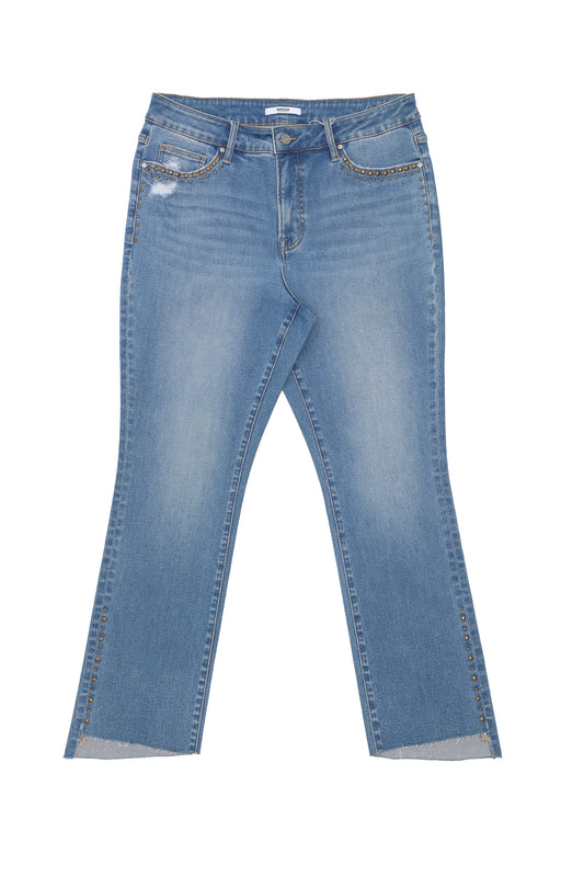 MID RISE STRAIGHT BYT5184-P (BYJJ033-P) MEDIUM BLUE
