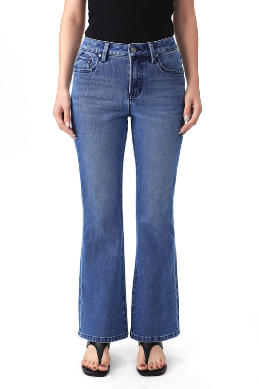 AUSTIN MID RISE FLARE ANKLE JEANS BYF1257