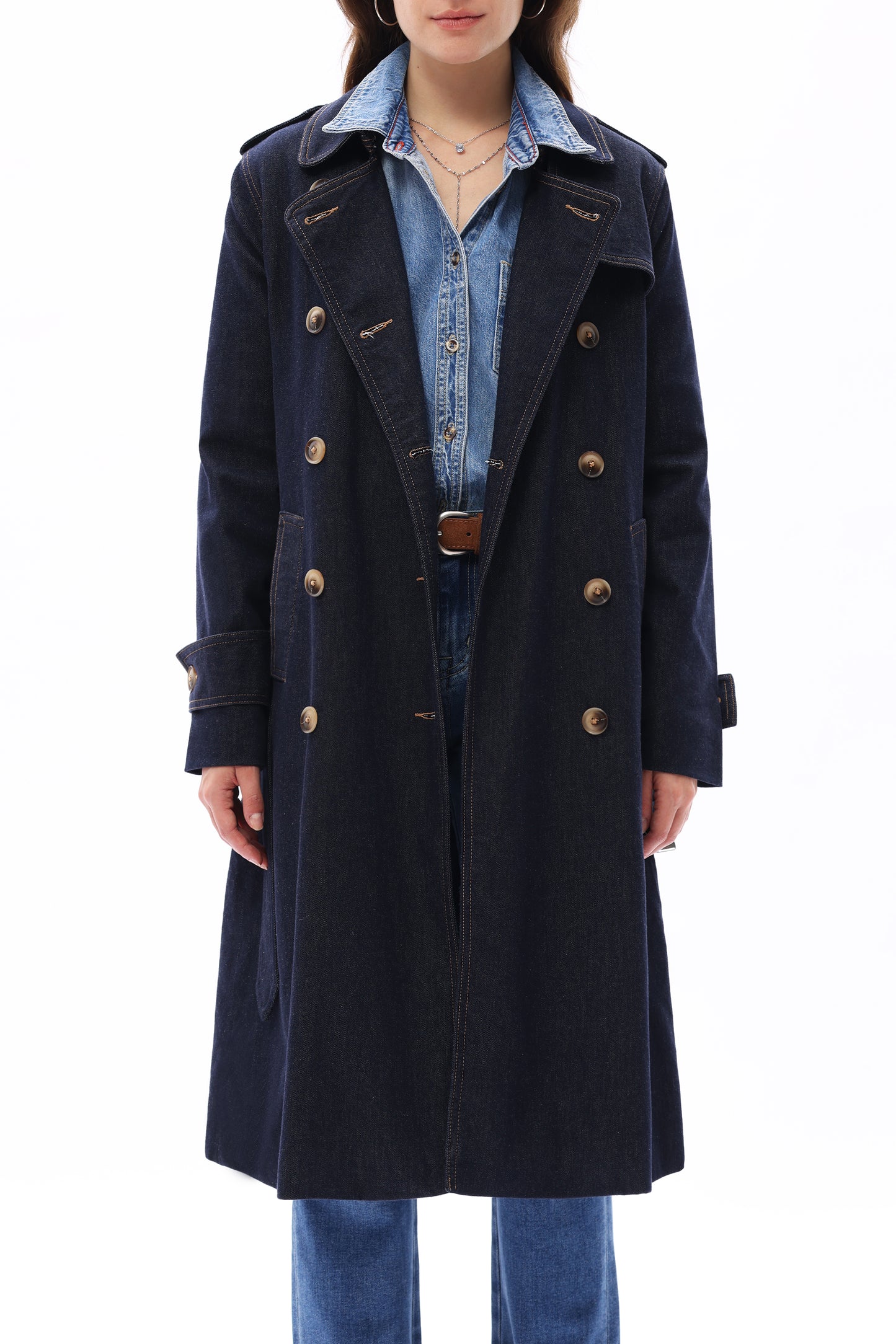 DOUBLE BREASTED TRENCH COAT