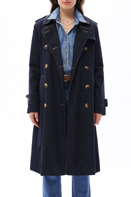 DOUBLE BREASTED TRENCH COAT