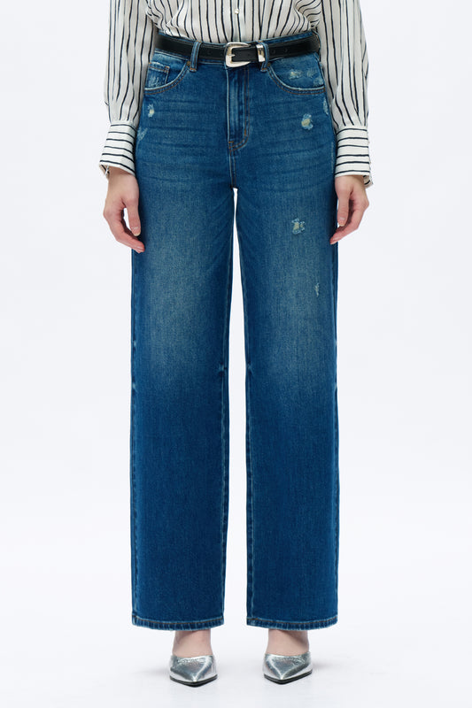 HIGH RISE RELAXED STRAIGHT LEG