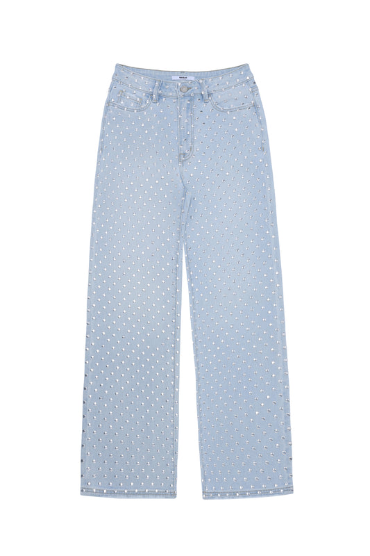 VALENTINE HIGH RISE STRAIGHT  BYT5305 (BYJJ052) LIGHT BLUE
