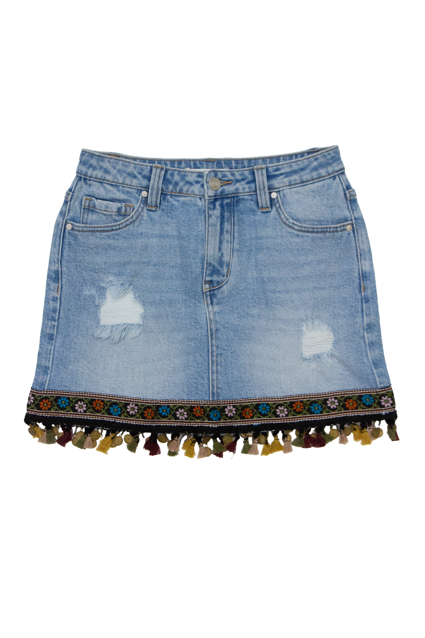 DENIM SKIRTS BYK7078 (DJFQW028) LIGHT BLUE