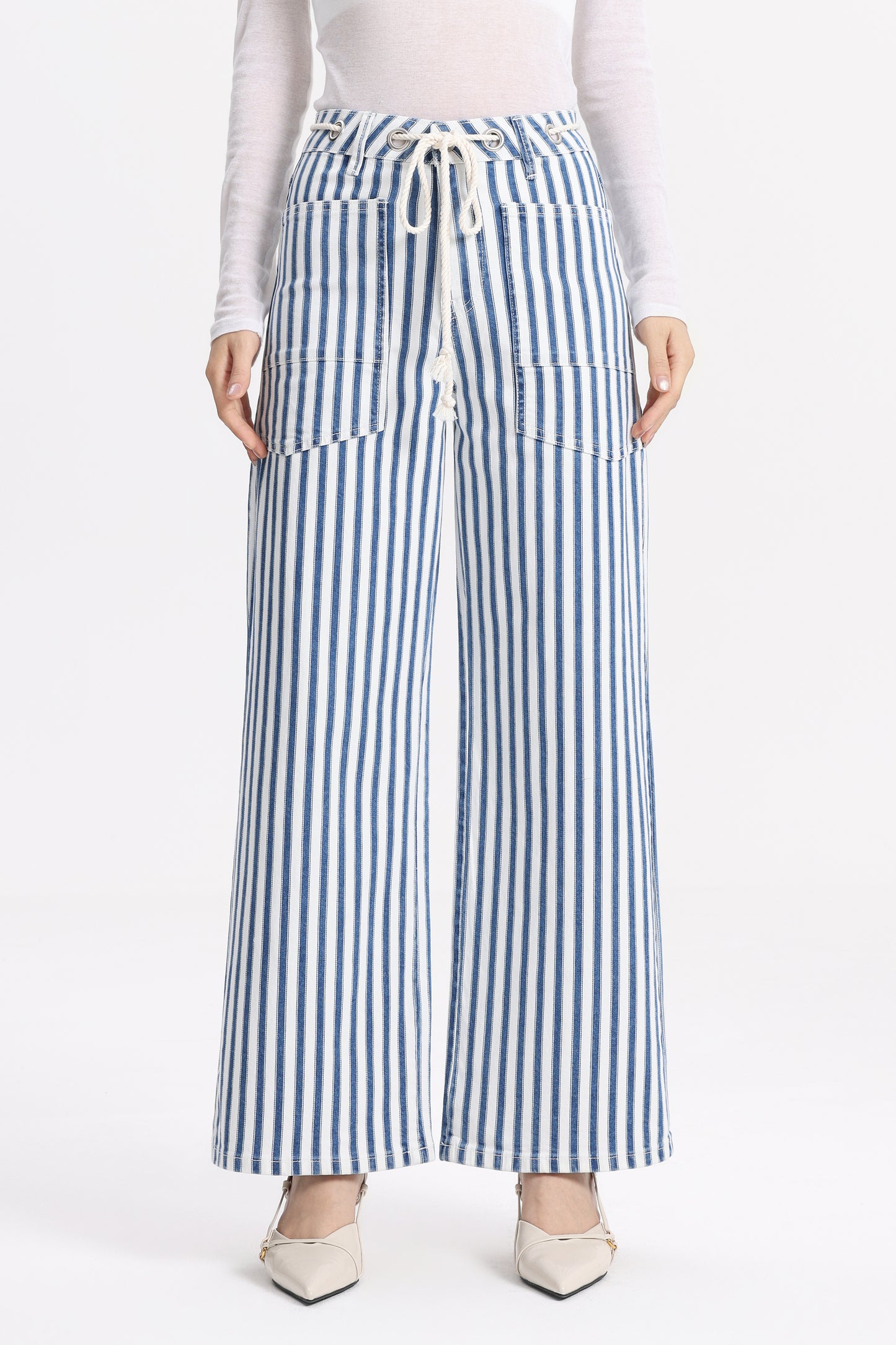 TAMSIN HIGH RISE WIDE LEG 27 1/2''