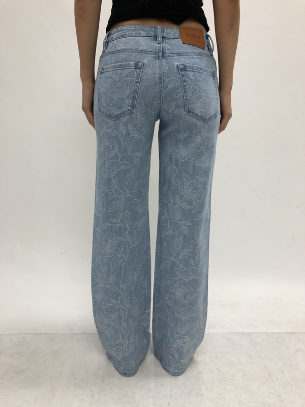 HONG KONG MID RISE STRAIGHT FULL JEANS BYT5367
