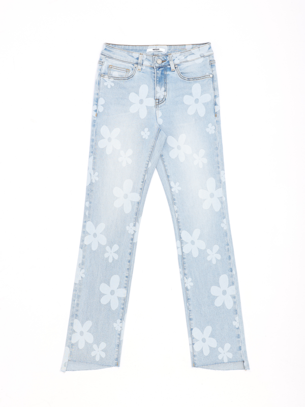 MID RISE STRAIGHT BYT5299 (BYJJ034) LIGHT BLUE