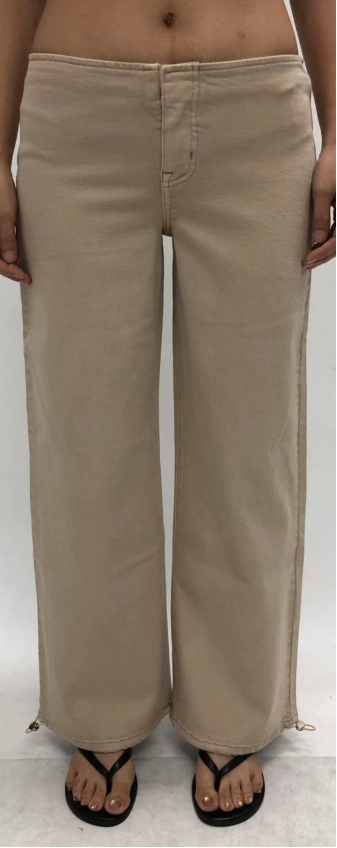 NEW YORK MID RISE WIDE LEG FULL PANTS BYW8434