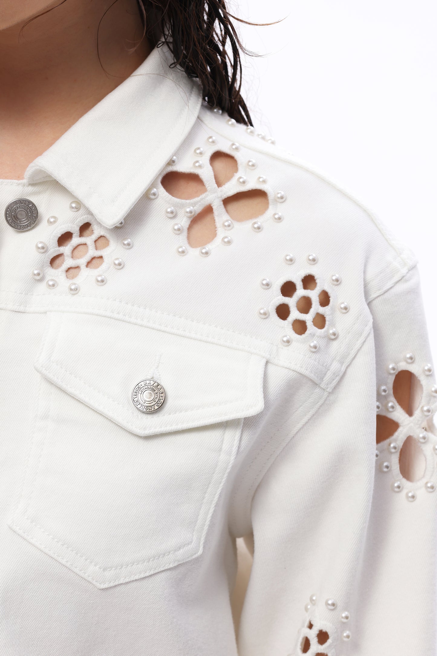 CROPPED DENIM JACKET