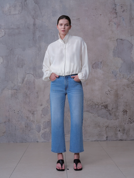 TOKYO MID RISE BARREL ANKLE JEANS BYOX077