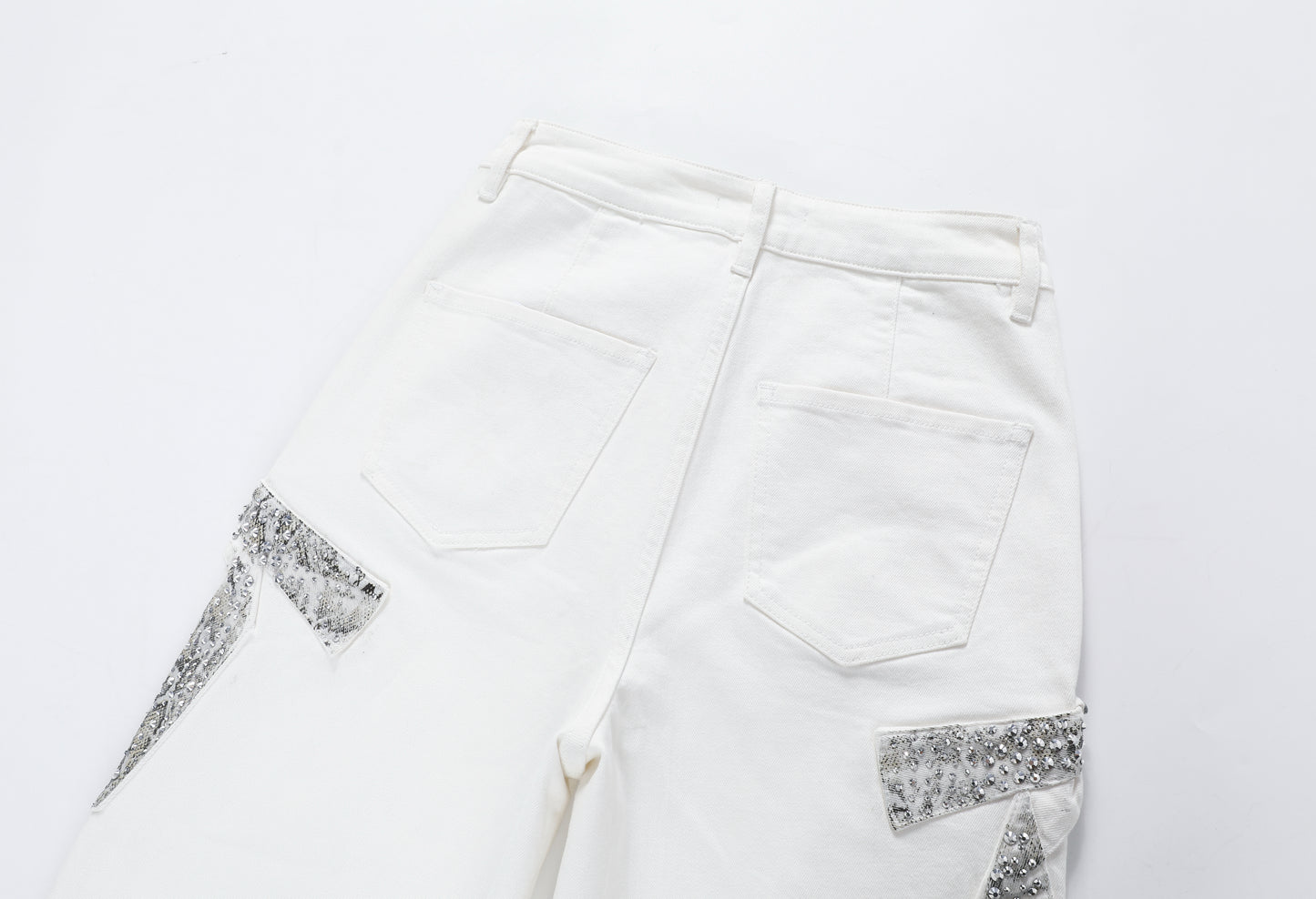 SUPER HIGH RISE HAREM PANTS BYU0009 (BYAG004-A) WHITE