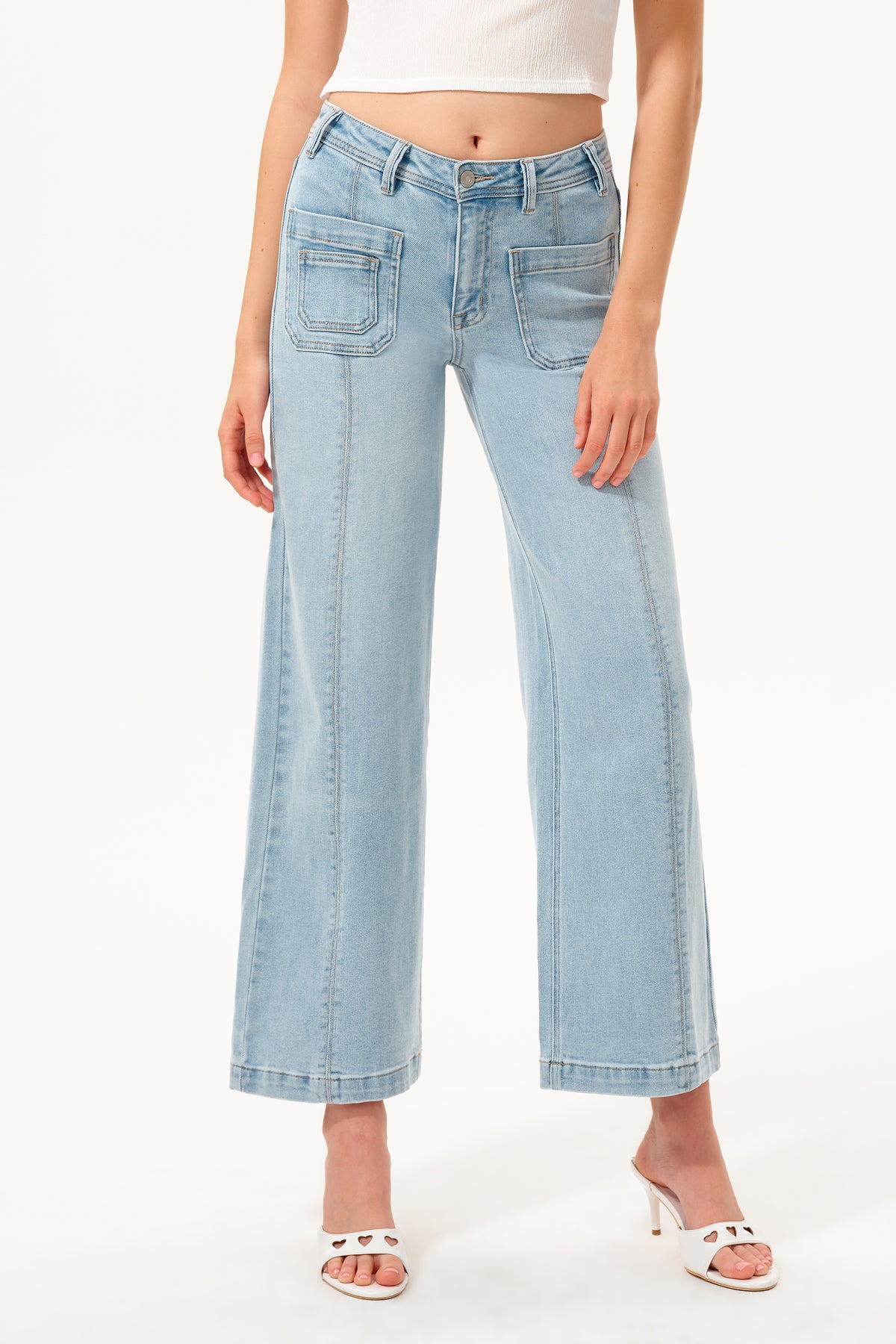 BRIAR MID RISE WIDE LEG