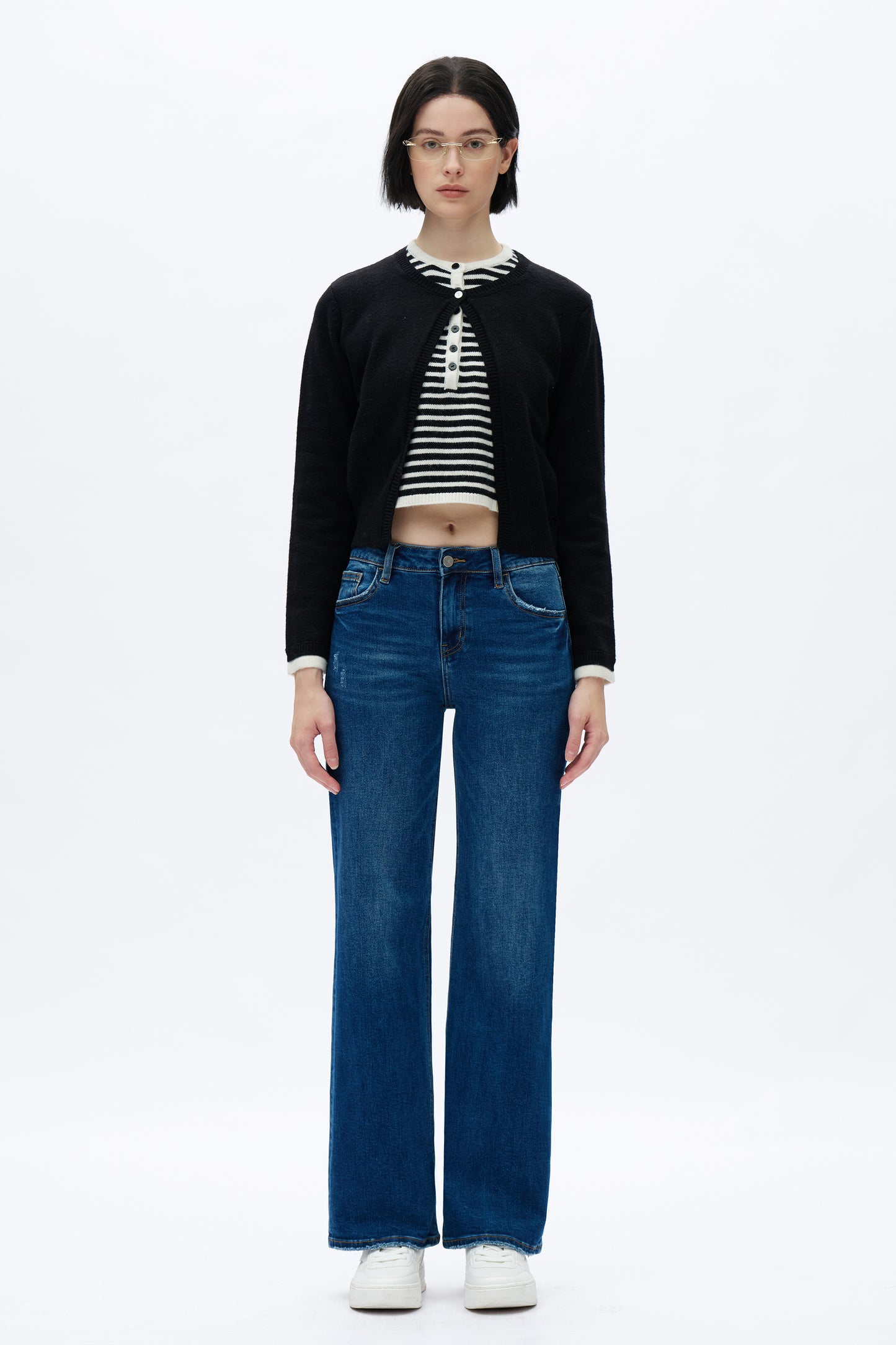 ALSA MID RISE WIDE LEG