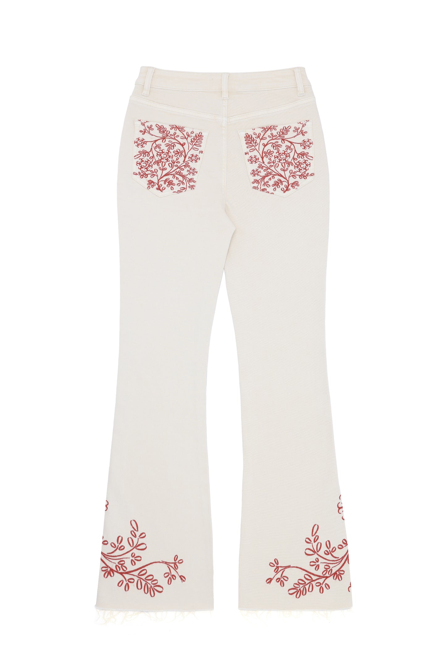 HIGH RISE BOOTCUT BYF1224 (BYMJ296) OFF WHITE