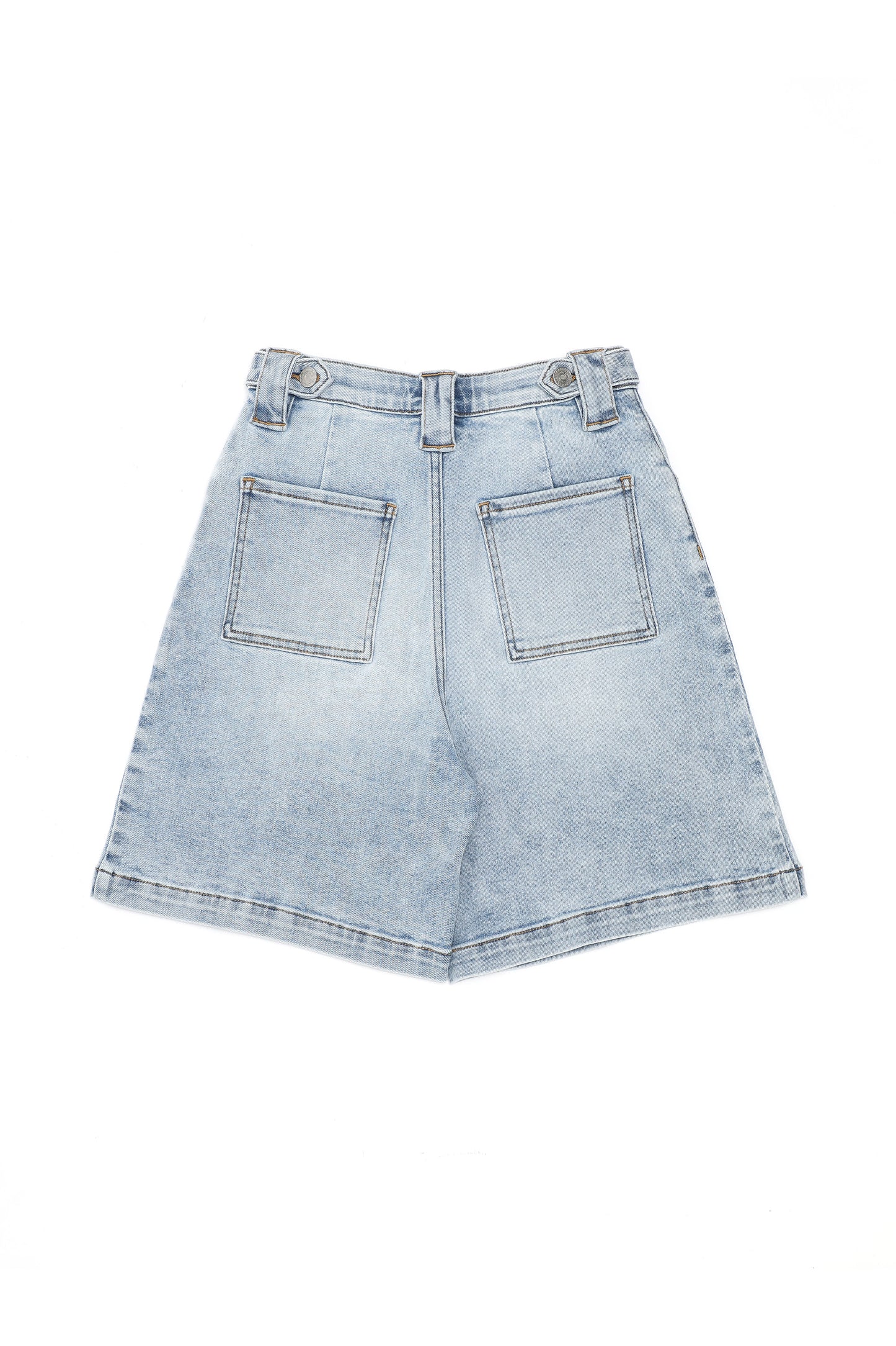 HIGH RISE SHORTS BYH6148 (BYMJ298) LIGHT BLUE