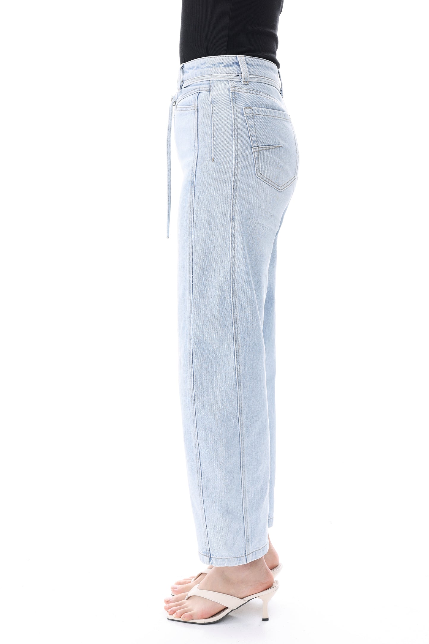 TOKYO SUPER HIGH RISE BARREL ANKLE JEANS BYOX074