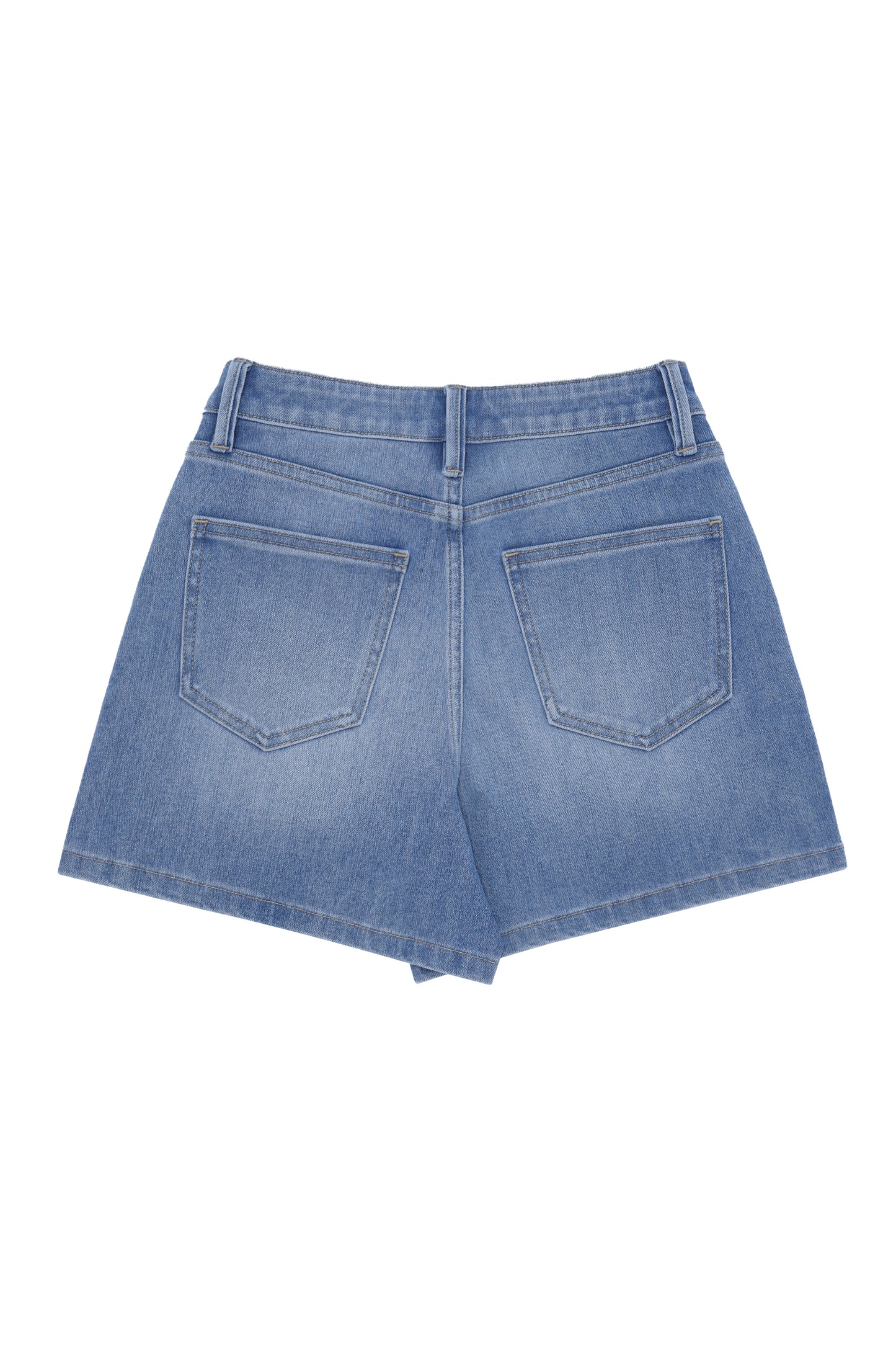 ELOWEN HIGH RISE SHORTS BYH6149 (BYJJ049) LIGHT BLUE