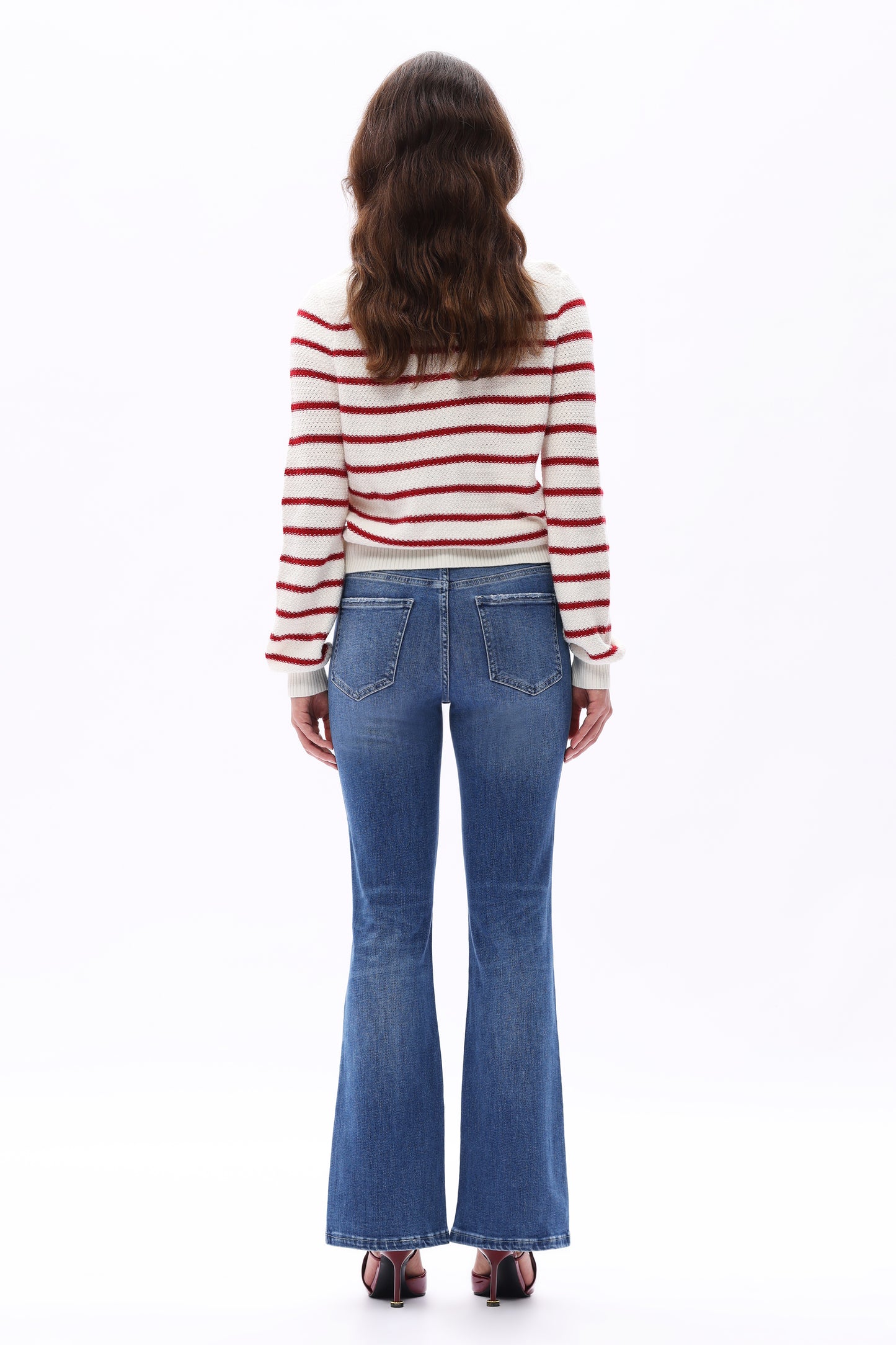 MID RISE FLARE LEG
